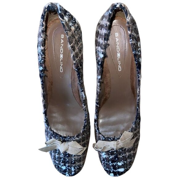 Bandolino Camilla Light Brown Fabric Round Toe Womens Size 10M NEW WITH BOX - Picture 12 of 13